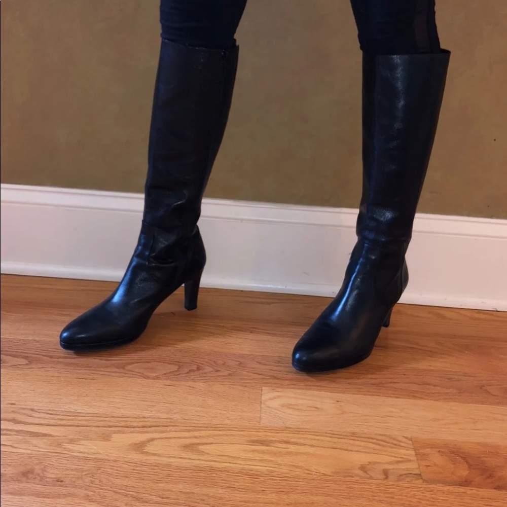Talbots boots with heel